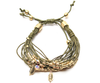 Men's Golden String Bracelet