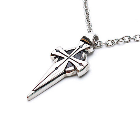 Men's Gothic Cross Necklace