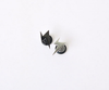 Men's Lightning Stud Earrings 12mm