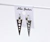 Men's Triangle Stainless Steel Earrings 9mm