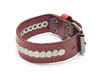Men's Vintage Leather Stud Bracelet