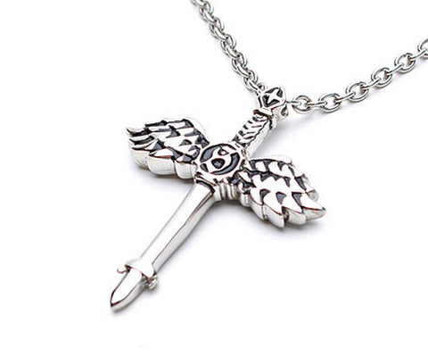 Men's Wing Sword Necklace